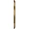 Ekena Millwork Waltz Ceiling Medallion (Fits Canopies up to 5 1/4"), 24"W x 20 1/2"H x 1 1/8"P, Pale Gold CM24WAPAS - alternate 3